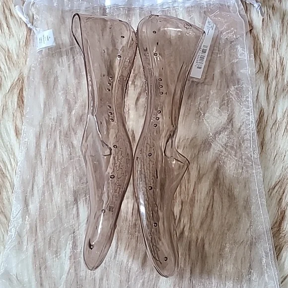 NWT SKIMS Jelly Shoe Size M Clay - Picture 12 of 14